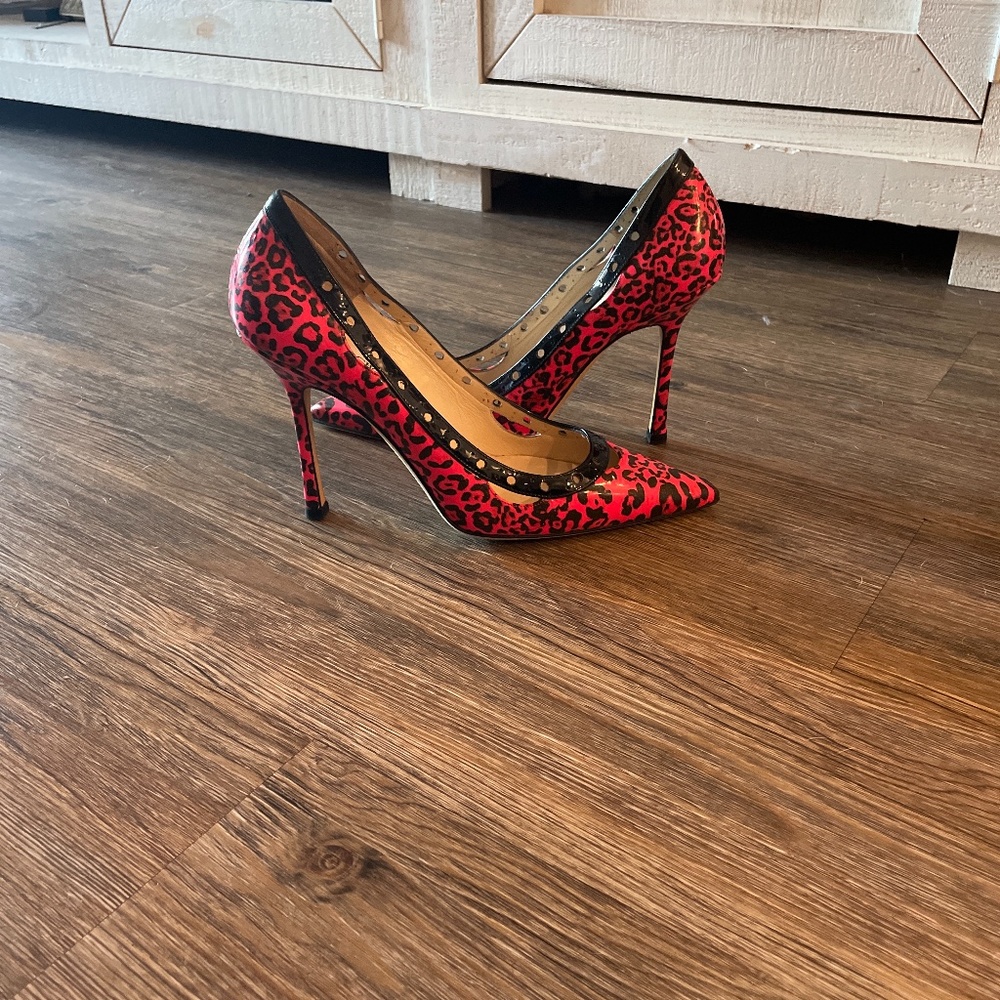 Leopard jimmy choo stilettos